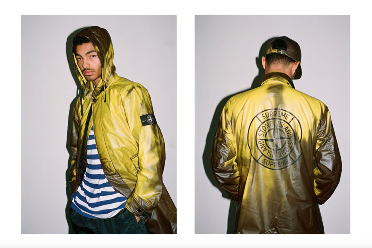 Heat reactive jacket Supreme x Stone Island