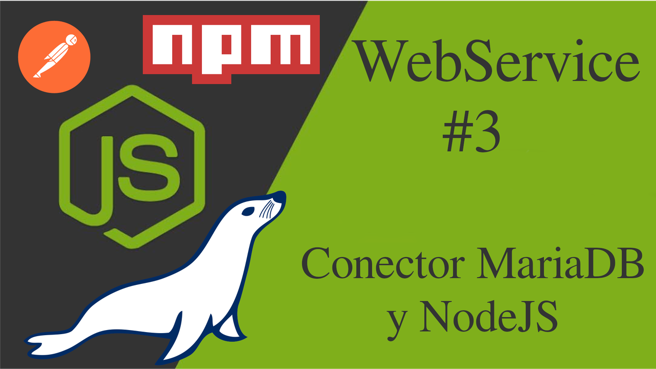 Webservice NodeJS y MariaDB 3 - Conector MariaDB en NodeJS