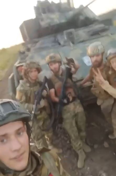 Trofėjinis jankių  BMP „Bradley“