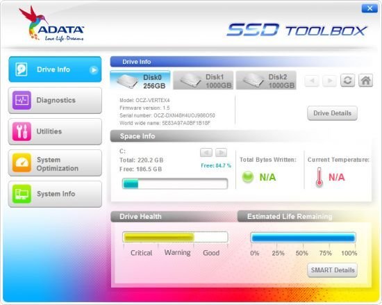 ADATA SSD ToolBox 4.1.1