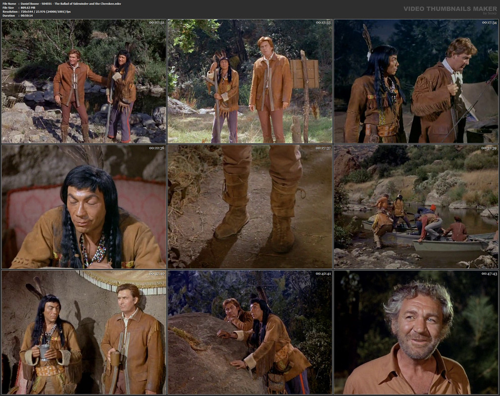 Daniel Boone - S04E01 - The Ballad of Sidewinder and the Cherokee.mkv