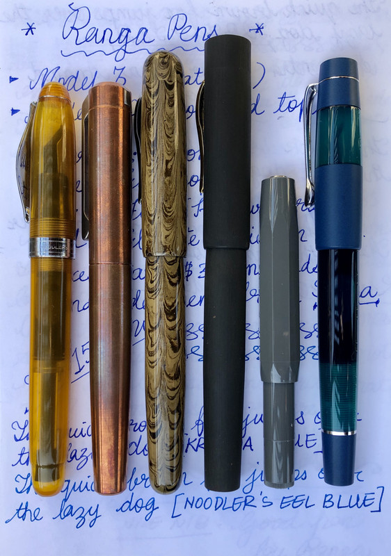 Short Review] Ranga Pens Model 3 And 3C Ebonite Eyedroppers