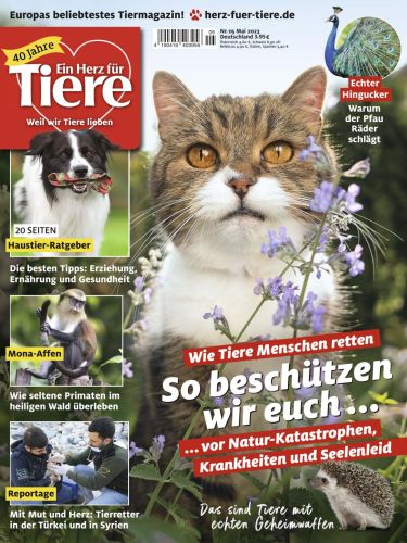 Cover: Ein Herz für Tiere Magazin No 05 Mai 2023