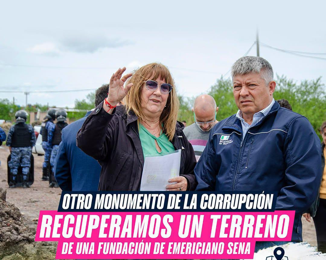 Matkovich anunció la recuperación de un predio de 6 hectáreas en manos de la fundación de Sena