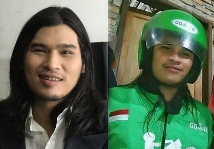 Virzha dan Driver Ojol yang Mirip dengannya