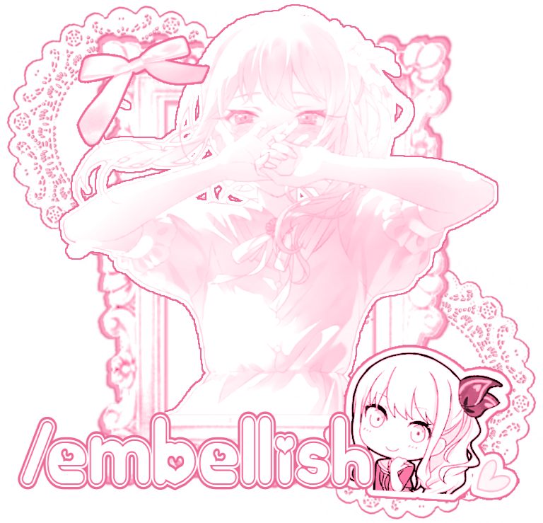mizuki graphic; "/embellish"