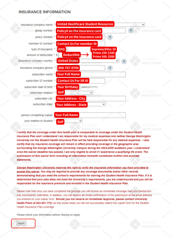 gwu waiver2 en