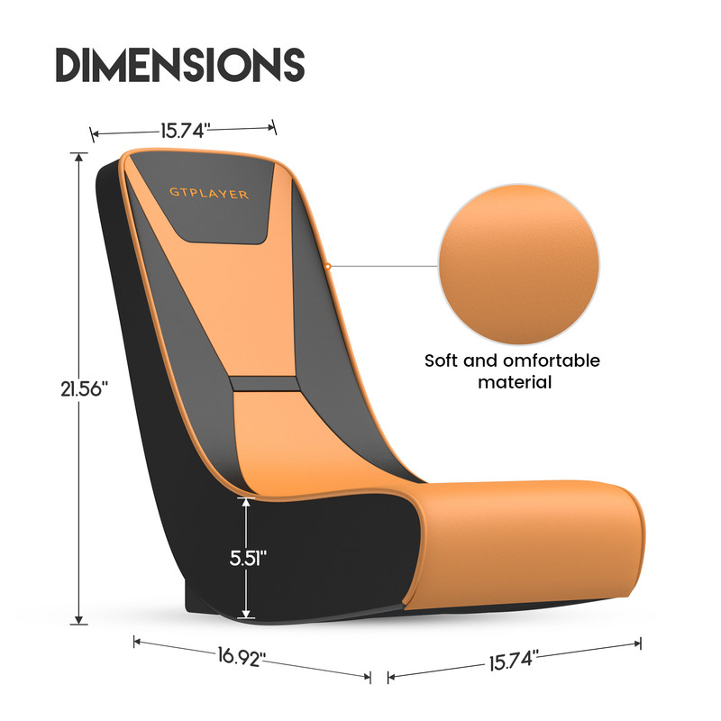 Upgrade Your Gaming Experience with GTRACING’s Ergonomic Floor Rocker Chair at Walmart