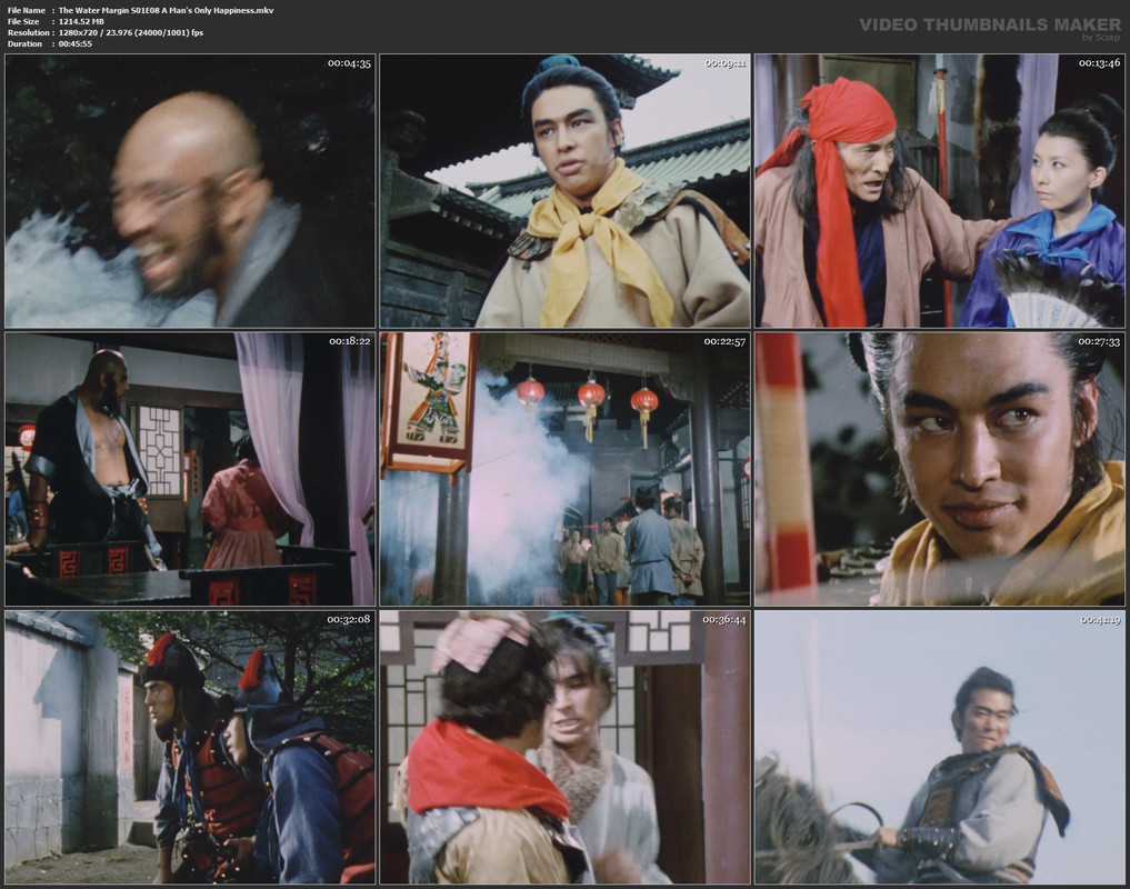 The Water Margin S01E08 A Man's Only Happiness.mkv