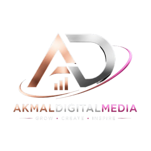 Akmal Digital Media Logo