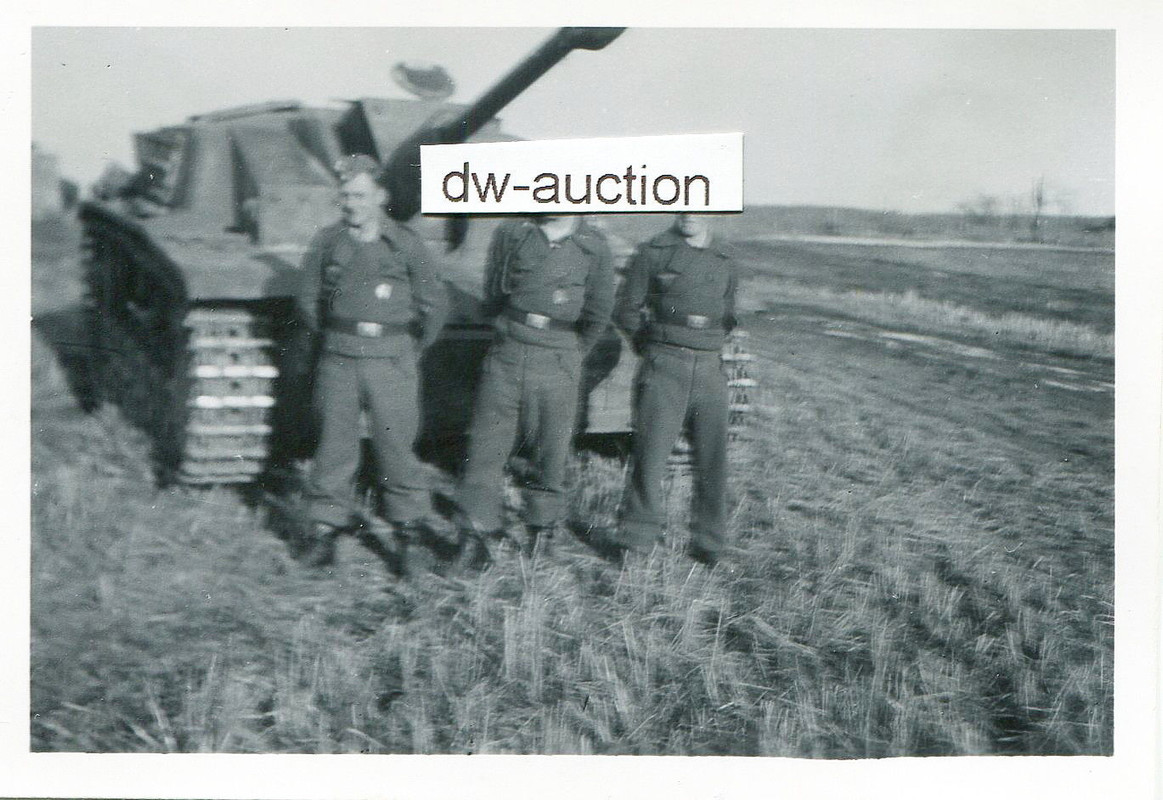 Sturmgeschütz Langrohr mit Besatzung