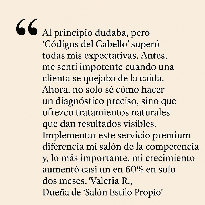 Testimonio Estilista 1
