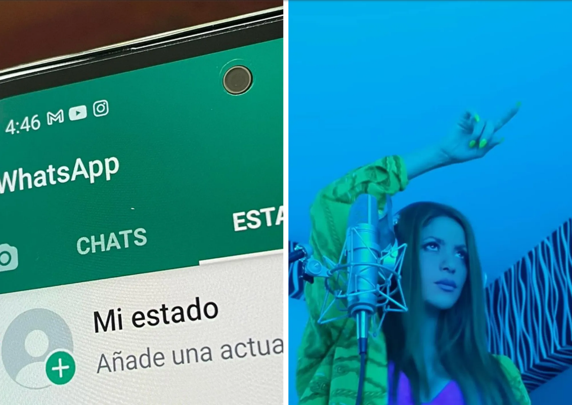 Así puedes poner la nueva canción de Shakira en tus estados de tu WhatsApp