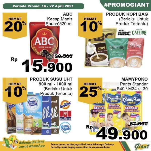 Katalog Promo Giant 16-22 April 2021 
