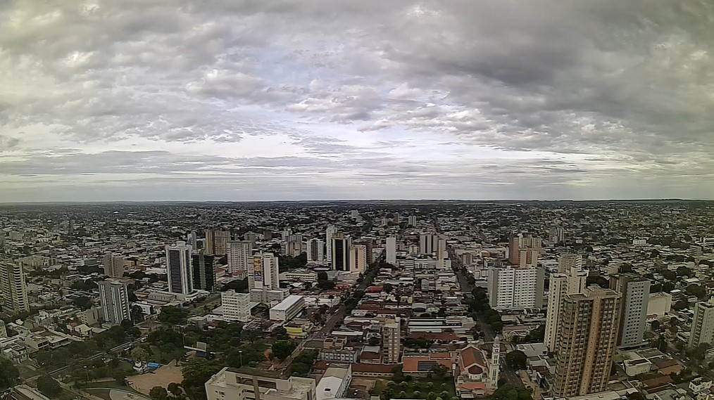Campo Grande nesta manhã de quarta-feira