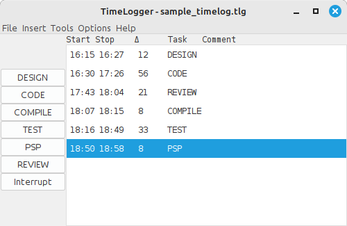 timelog-sample