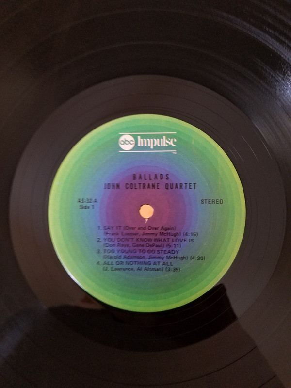 Best pressing/release of John Coltrane's Ballads? | Steve Hoffman Music