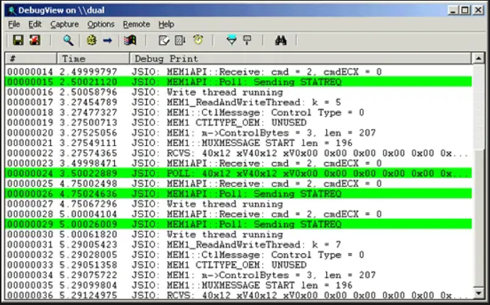DebugView v4.90 DebugView v4.90