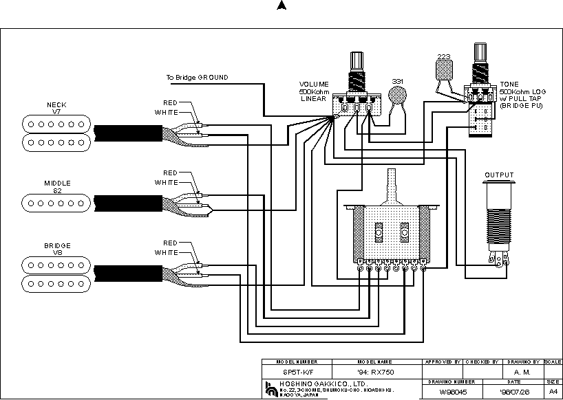 Ibanez W96045 (RX750)