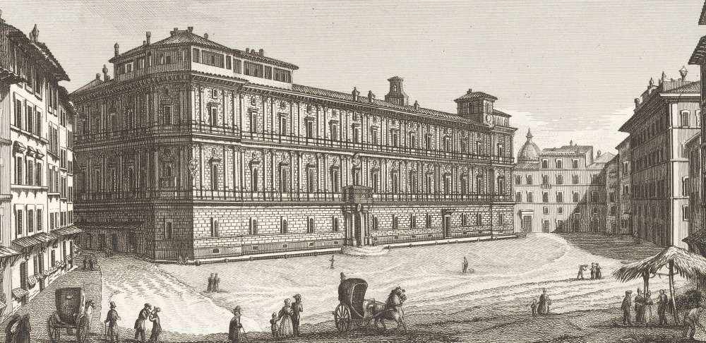 Palazzo-della-Cancelleria-apostolica-in-Roma