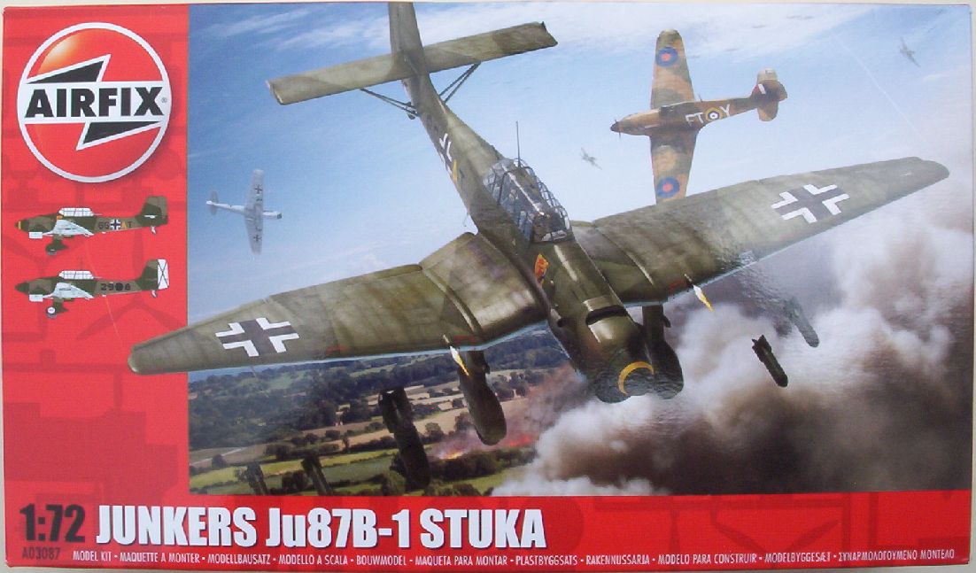 Airfix 72 Junkers Ju 87B-1 Stuka