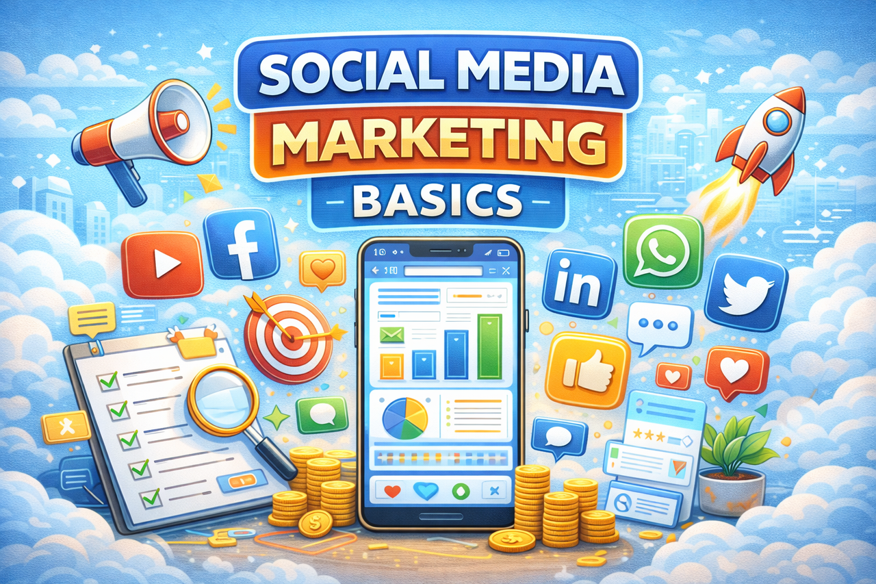 Social Media Marketing Basics Explained (2025 Guide)