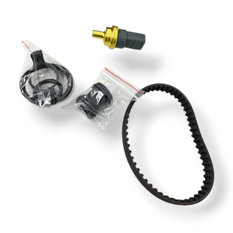 Volkswagen Audi Engine Water Pump Assembly Pam Air for Golf MK6 GTI Passat CC Scirocco Tiguan Beetle A4 B8 B8.5 A5 Q5 TT Jetta (OE: 06H121026DD / 06H121026CQ / 06H121026AB / 06H121026CF)