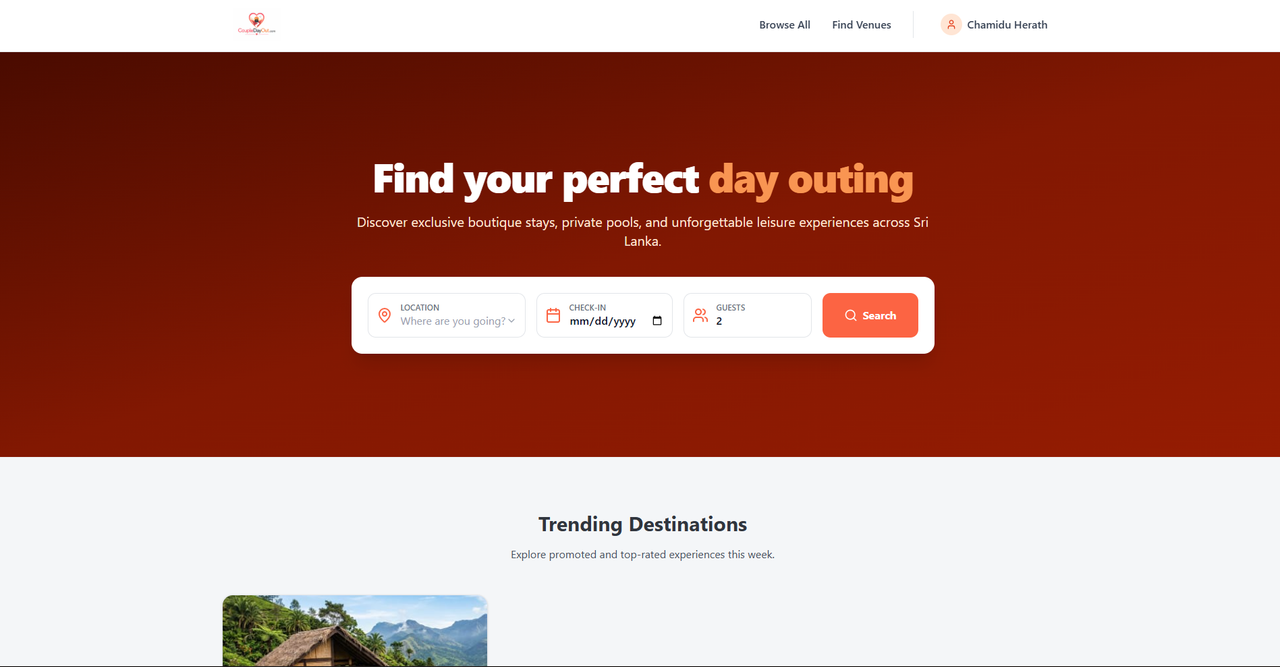 CoupleDayOut Project Preview