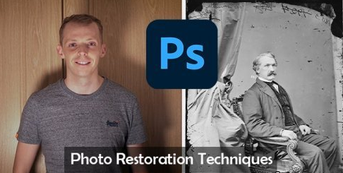 Skillshare - Photo Restoration techniques in Adobe Photoshop 2020