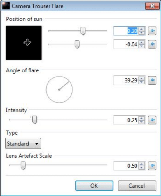 Applying Lens Flare Effects To A Picture ( NonDestructive