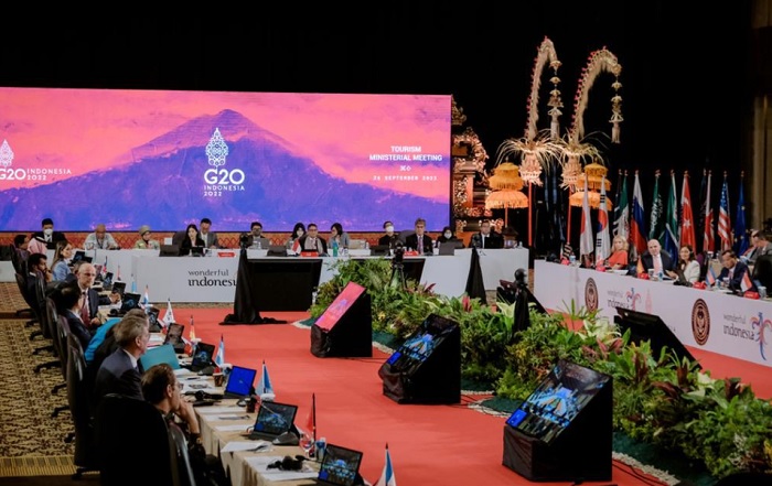 Dalam waktu yang bersamaan, Bali juga menjadi tuan rumah pelaksanaan 2nd Tourism Working Group dan G20 Tourism Ministerial Meeting. 
