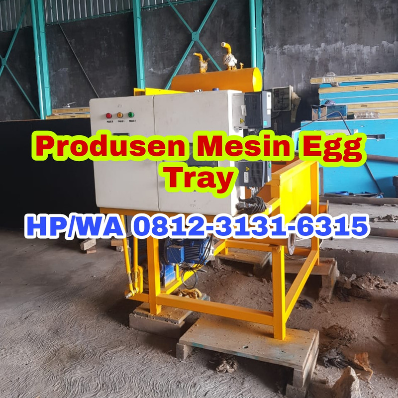 TERBAIK, TELP: 0812-3131-6315, Harga Mesin Pencetak Egg Tray Otomatis di Rokan Hilir