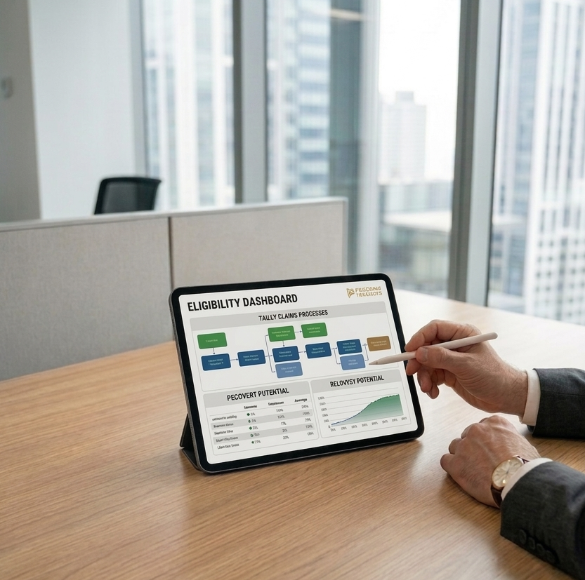 Business professionals at work