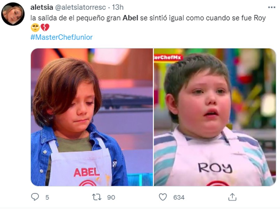 MasterChef Junior: Memes sobre la eliminación Abel inundan las redes
