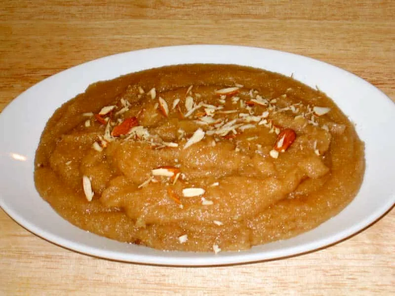 Microwave Suji Halwa