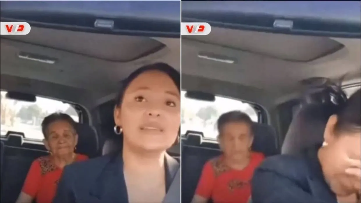 Hijo abandona a su madre en un asilo: conductora capta desgarradora escena (viral)