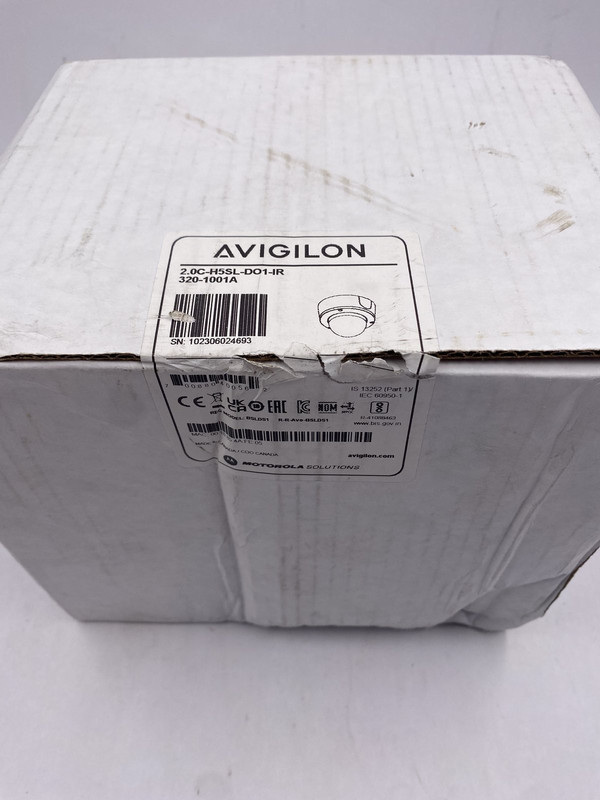 AVIGILON 320-1001A 2.0C-H5SL-DO1-IR DOME SECURITY CAMERA