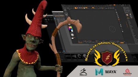 Zbrush Creature Sculpting for Intermediate User by Nikolai Fremen