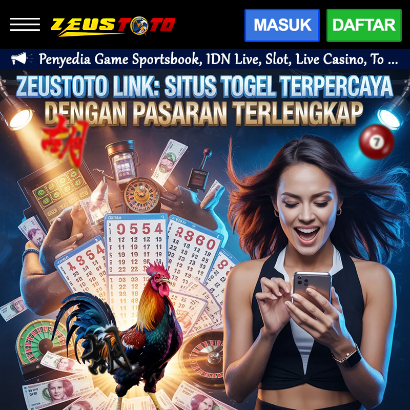 ZEUSTOTO LINK: Situs Togel Terpercaya dengan Pasaran Terlengkap image 1