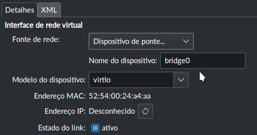 BigLinux_rede Bridge_NetworkManager_Virt-Manager_14