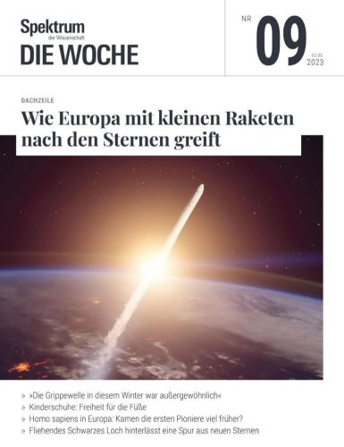 Cover: Spektrum der Wissenschaft Die Woche No 09 2023
