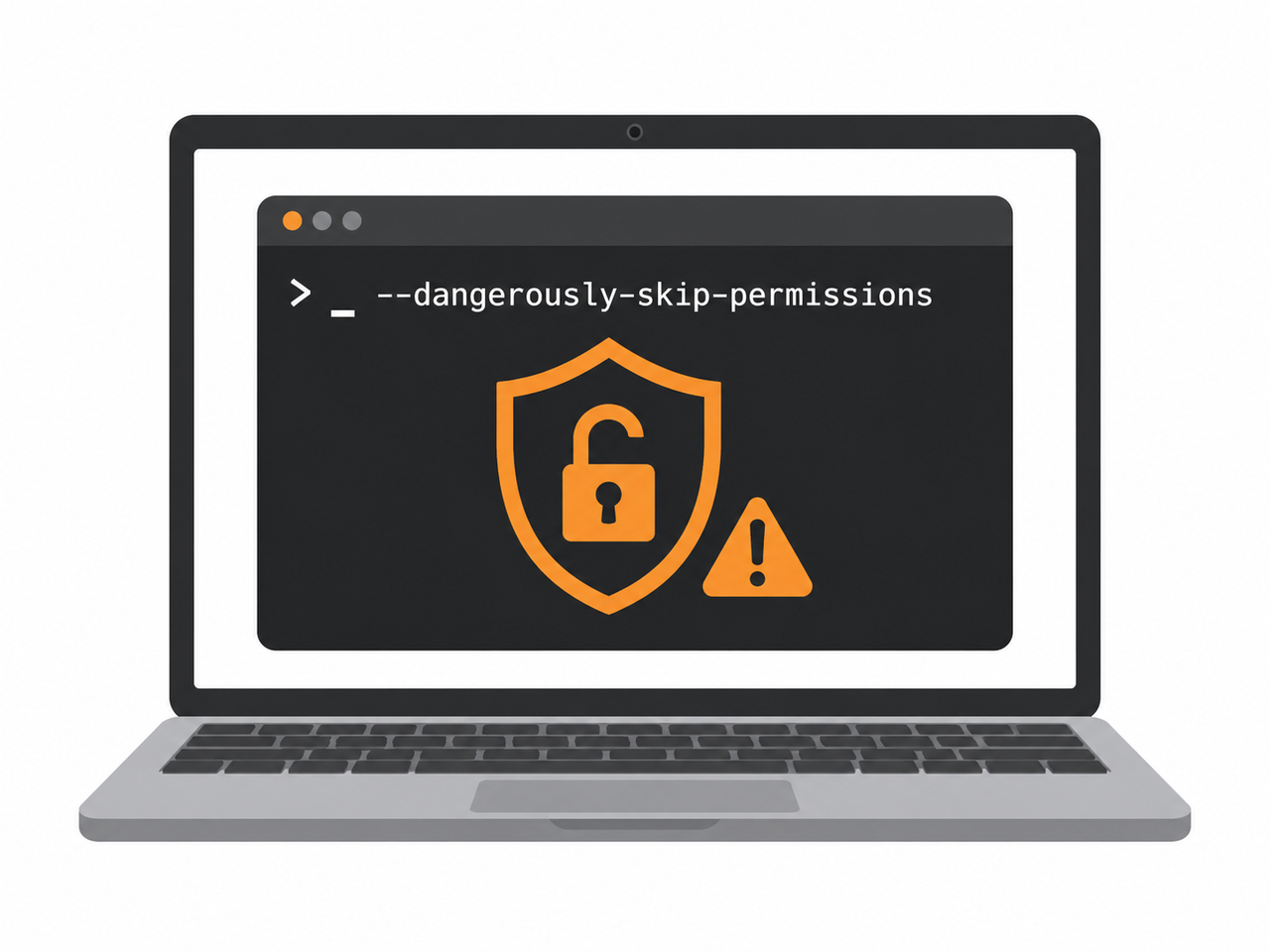 Claude Code dangerously skip permissions warning for asking permission every time