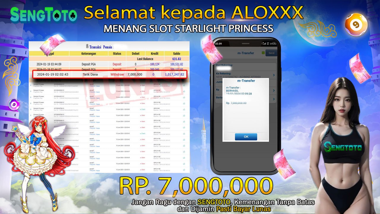 BUKTI PEMBAYARAN SLOT STARLIGHT PRINCESS