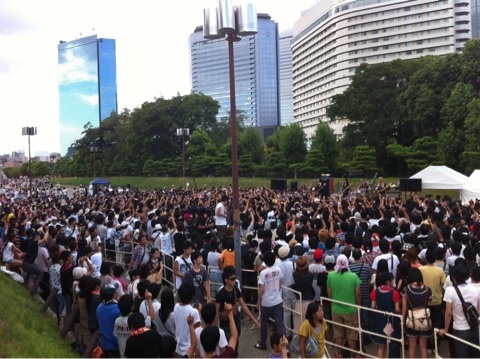 Osaka Castle Park - Shiroten Street Live 2012 E17db5c6