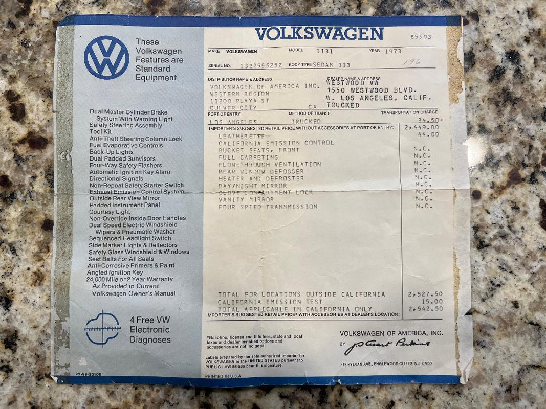 VW Sticker