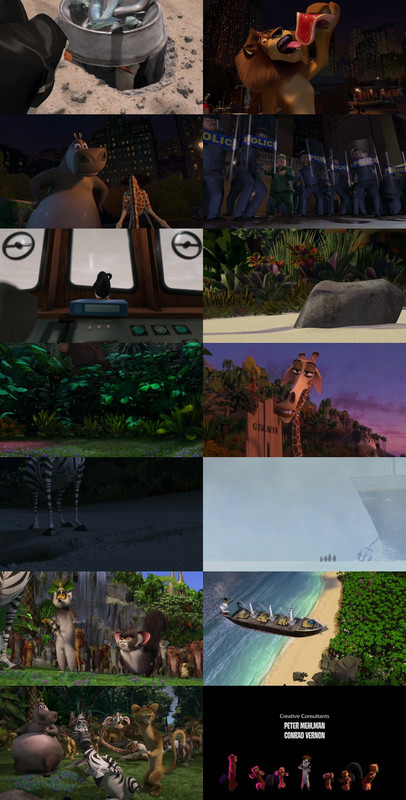 Madagascar (2005) 1080p | 720p | 480p BluRay [Hindi (हिन्दी) + English] DD5.1 HEVC ESub