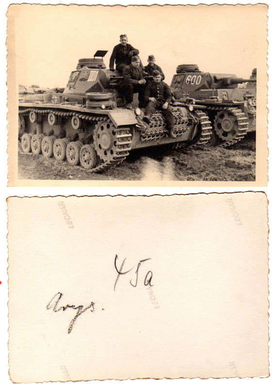 Panzer II u. III in Arys, Ostpreußen, 1941