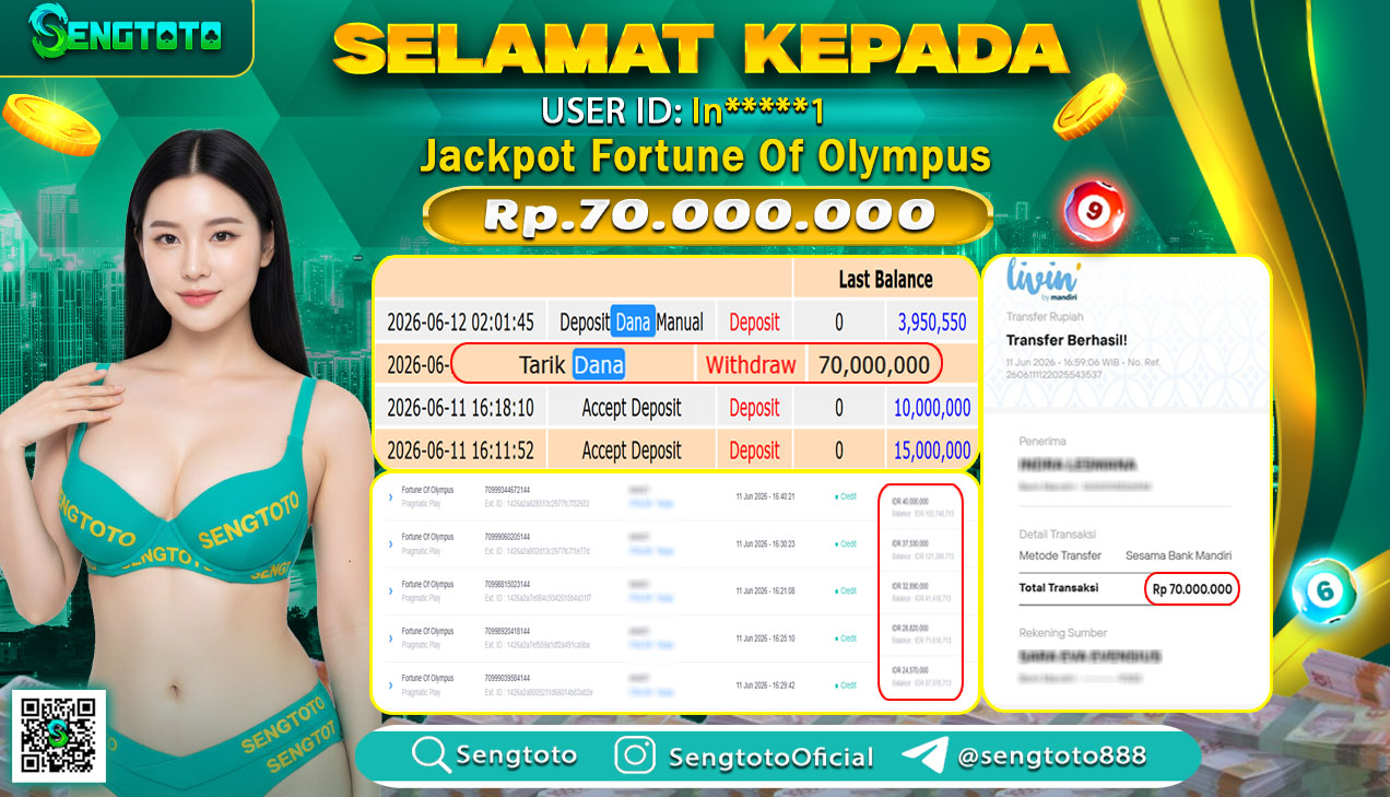 BUKTI PEMBAYARAN SLOT  FORTUNE OF OLYMPUS