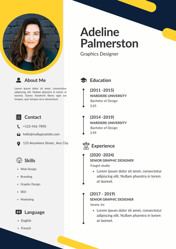 Modern-Minimalist-Professional-CV-Resume preview