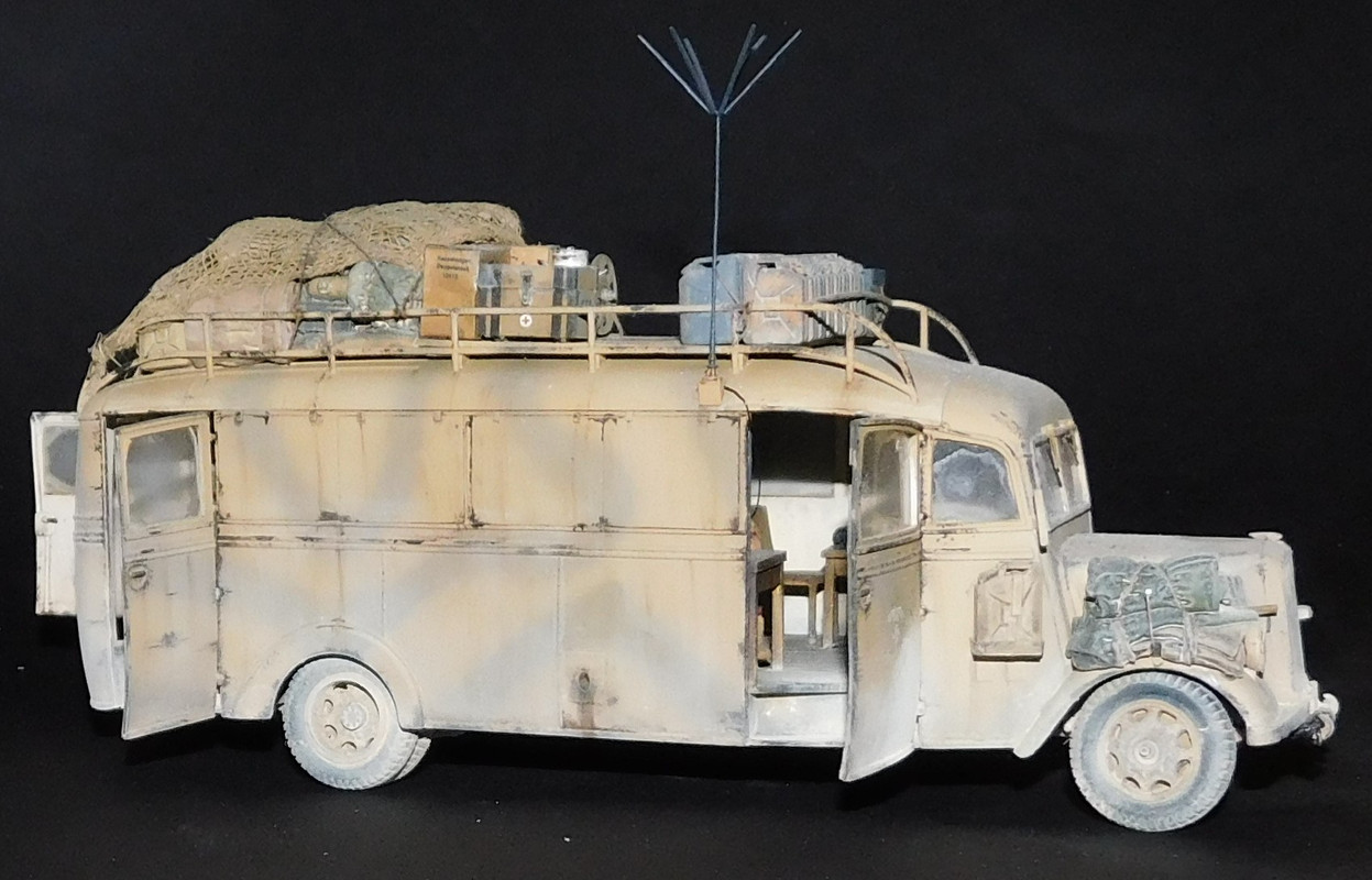 Kit Modélisme Rodén Maquette Roden 726 Opel Blitz Omnibus W39 - Échelle